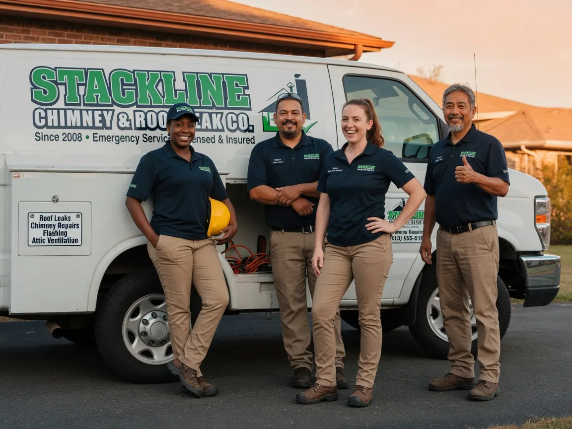 Chimney flashing repair company in Lavalette, WV